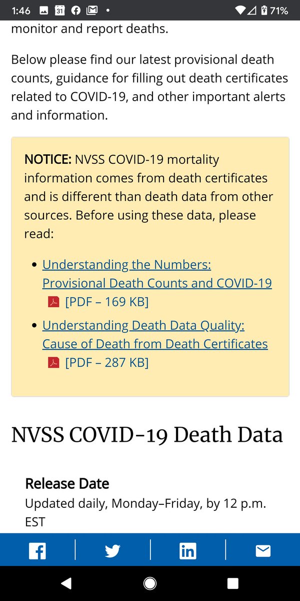 KC_DUMSWstudent's tweet photo. @RealCandaceO Read all that information on understanding the numbers and then learn about the 22% excess deaths being investigated before posting things like this that will get forwarded to me. Statistics are just a little bit more complex https://t.co/kpMPqrQVgY
