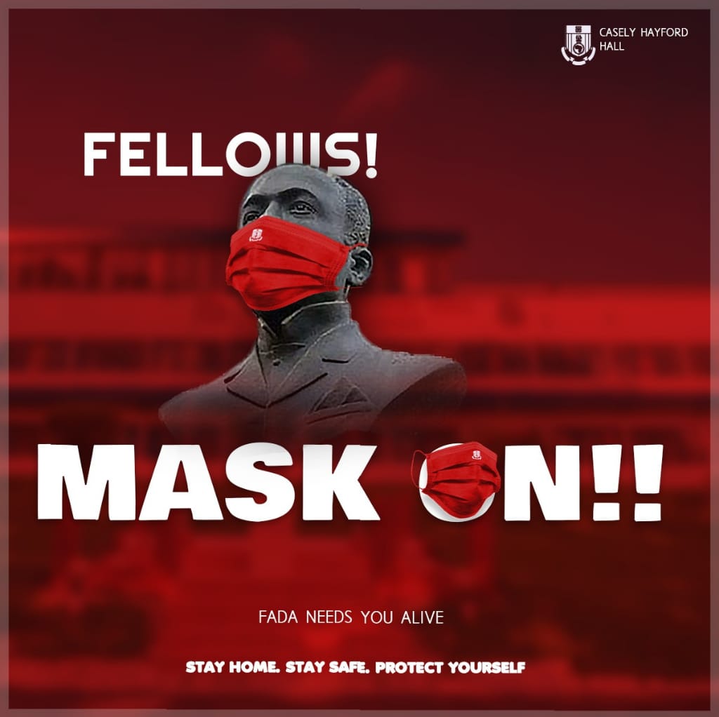 CASFORDHALL1967's tweet photo. ❣MASK ON FELLOWS❣
••~•~•~•~•~•~•~•~•~•~•~•~•~•~•~•
With a warmly heart, we want to wish you and your loved ones including the entire students populace, a safe passage through this difficult period.

FADA Casford loves you... ❤

#Stay safe https://t.co/B7YbkbeI58