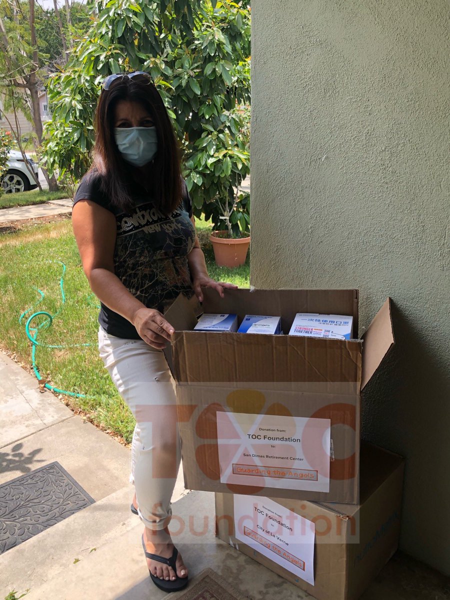 FoundationToc's tweet photo. Operation Guarding Angels-San Dimas Retirement Center 5/13/2020
#TOCFoundation
#GuardingTheAngels
#GetMePPE
#PPEShortages #KN95 #SurgicalMask
#Covid19 #Facemask #Disinfectant
#coronavirus #LA #Socal #SanDimas #retirement #Center https://t.co/k8wQEtGadY