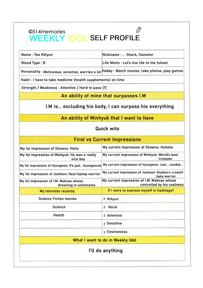 514memories's tweet image. Kihyun - Hyungwon