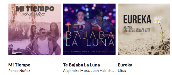 portaldemusica's tweet photo. #PencoNuñez - #MiTiempo
#AlejandroMora - #TeBajabaLaLuna feat. #JuanHabicuelaNieto
@Lituseando - #Eureka
Escúchalas ➡ https://t.co/tkhlIwc8Zz https://t.co/WKFq65lipJ