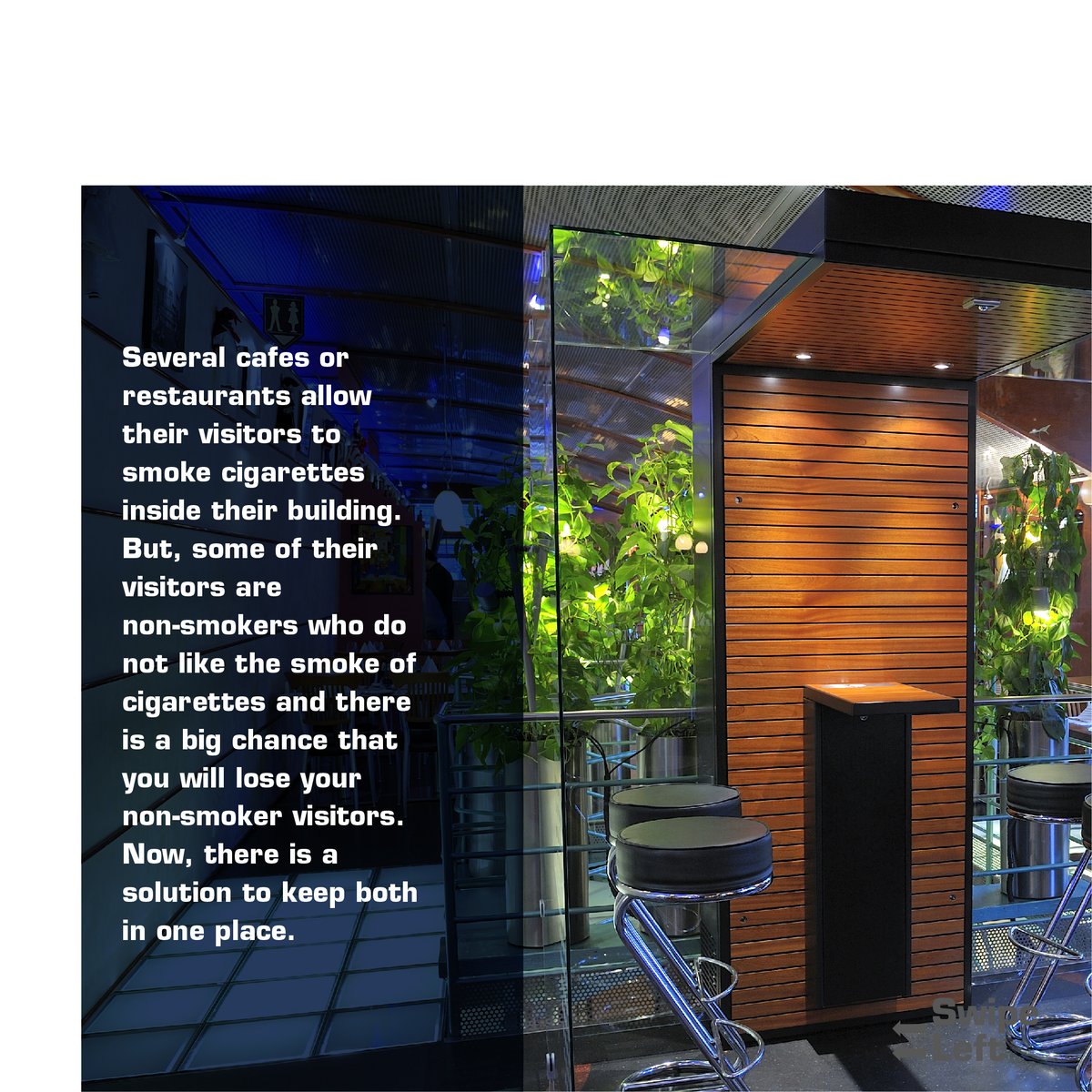 SmokeSolutionEU's tweet photo. How to keep your smokers and non-smokers visitors in one place without worrying about the exposure of second-hand smoke?
Interested in our product?
Let’s discuss!
https://t.co/0pISPwD2ac
info@smokesolution.com
+45 56 20 40 40
#SmokeCabin #SmokingCabin #SmokingArea #SmokeSolution https://t.co/Rrv0Wvdpix