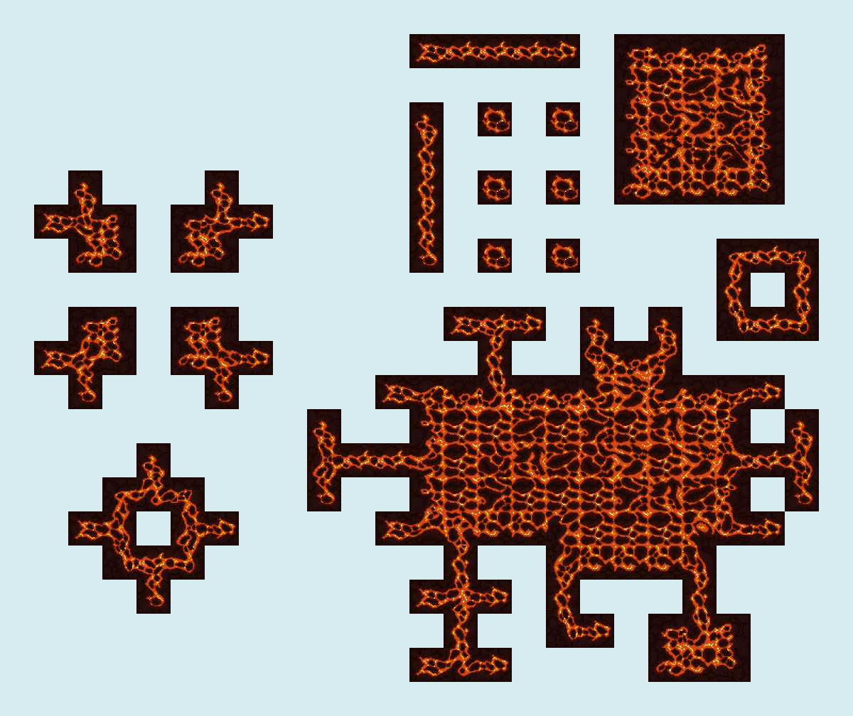 dotvoz's tweet photo. Lots of cool new tilesets in @Squarelaxy #RepeatingPattern #pixel_dailies @Pixel_Dailies #pixelart https://t.co/oywRIyeqaZ