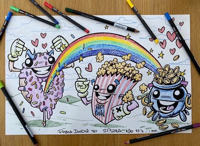 poscauk's tweet photo. The incredible @SPZero76 hitting us with a POSCA combo breaker, using Pencils, Pastels and Markers to bring us this sparkly happy design!
#POSCAPencils #POSCAart #POSCAPastels #POSCAColours #MyPOSCAArt #NewDimensions #NewDimensionOfCreativity #SPZero #POSCA https://t.co/iEdvEVvpZX