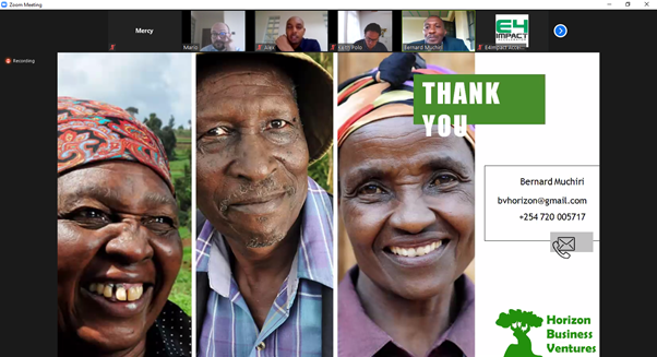 E4ImpactAfrica's tweet photo. #E4IPitching - Horizon Business Ventures, value addition of crop-based oils and non-timber forest products for the cosmetic and animal feed industries, pitched to win a grant to improve its distillation process. All the best Bernard, Horizon Business Ventures. https://t.co/RxR7S0trJI