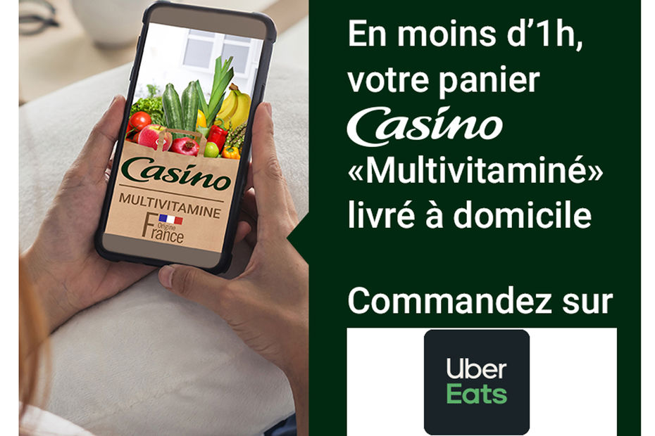omacard's tweet photo. #RetailMatters
Casino France partners with the Uber Eats application and offers two types of food baskets for home delivery for a few days. 
Read more about it at : https://t.co/tHlMYjFKEs https://t.co/fjWlK3wTGl