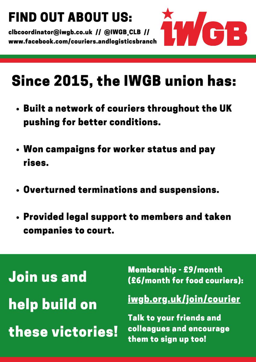 🚀THREAD: NEW RECRUITMENT FLYERS!!🚀

It's never been more important for precarious workers to unionise. Please help us spread the word. 

Translated versions in Portuguese, Romanian, Greek &amp; Arabic in thread. DM us for printable PDFs &amp; tell us if other languages would be useful!