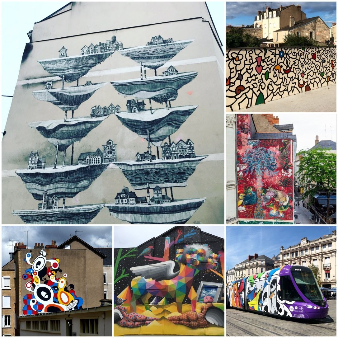 ISAGRAM49's tweet photo. #CultureAngers🎨🖼
Par ce beau temps, un petit tour dans les rue d'@Angers (#JamaisSansMonMasque) pour découvrir les fresques #ÉchappéesDArt d'#Hitnes, #Tellas #Okuda, #Munoz #JeanModerne et bien d'autres !
[le plan⤵️
https://t.co/v9HiG7fBBW] https://t.co/nZjyD6vABC