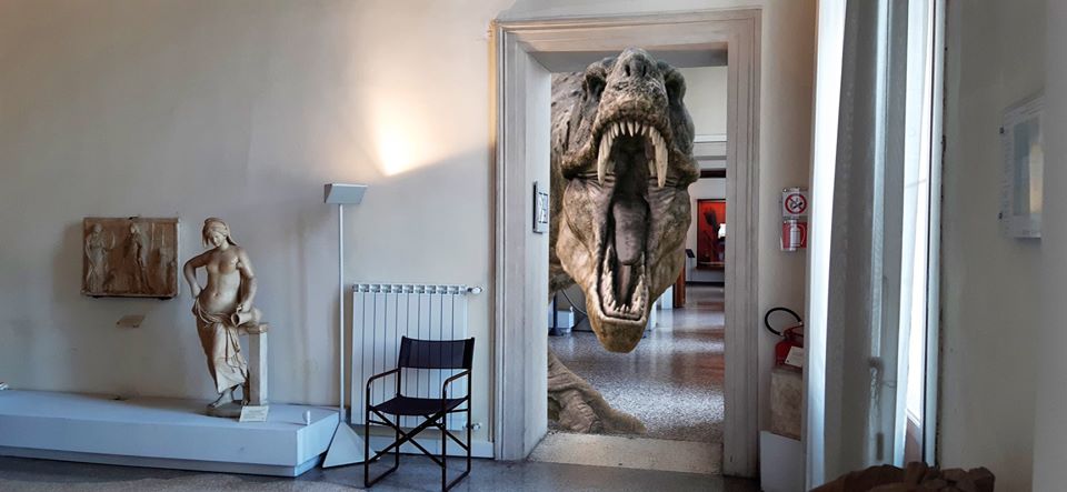 MuseoArcheoVene's tweet photo. Il cambiamento climatico Γ¨ una questione di cui essere consapevoli se non vogliamo fare la fine dei dinosauri π¬π§ #ClimatechangeMW is a real issue we should be aware of if we don't want to end up like dinosaurs π¦ #MuseumWeek #AmbienteMW https://t.co/bqDmCBKAVk