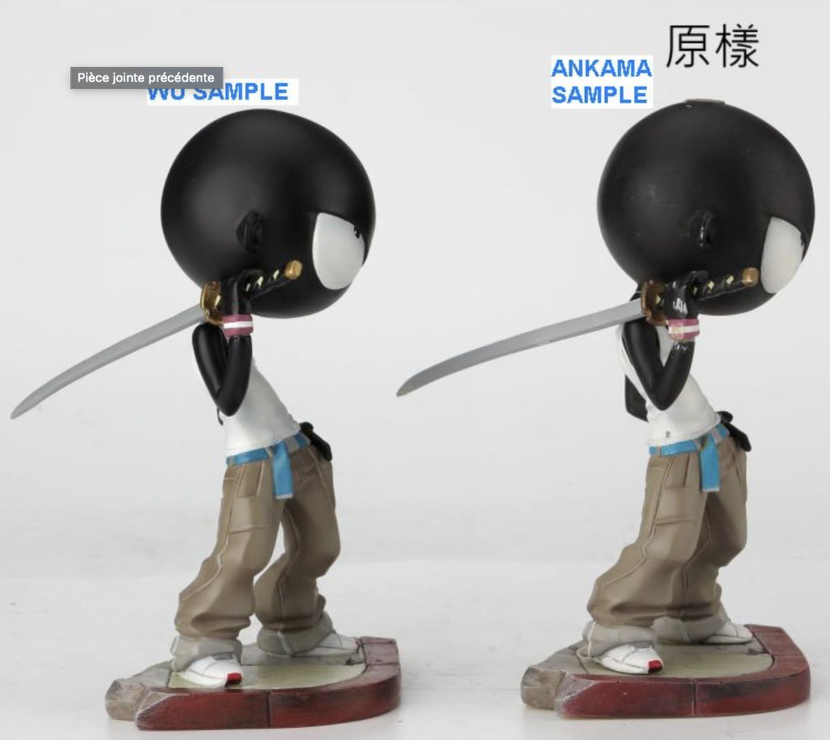 J'ai retrouvé dans mes vieux dossiers les photos d'un proto de figurine #Mutafukaz qui n'a malheureusement jamais abouti.

Qui sait, peut être un jour... 

Y'a des gens qui font du toy dans le coin ?