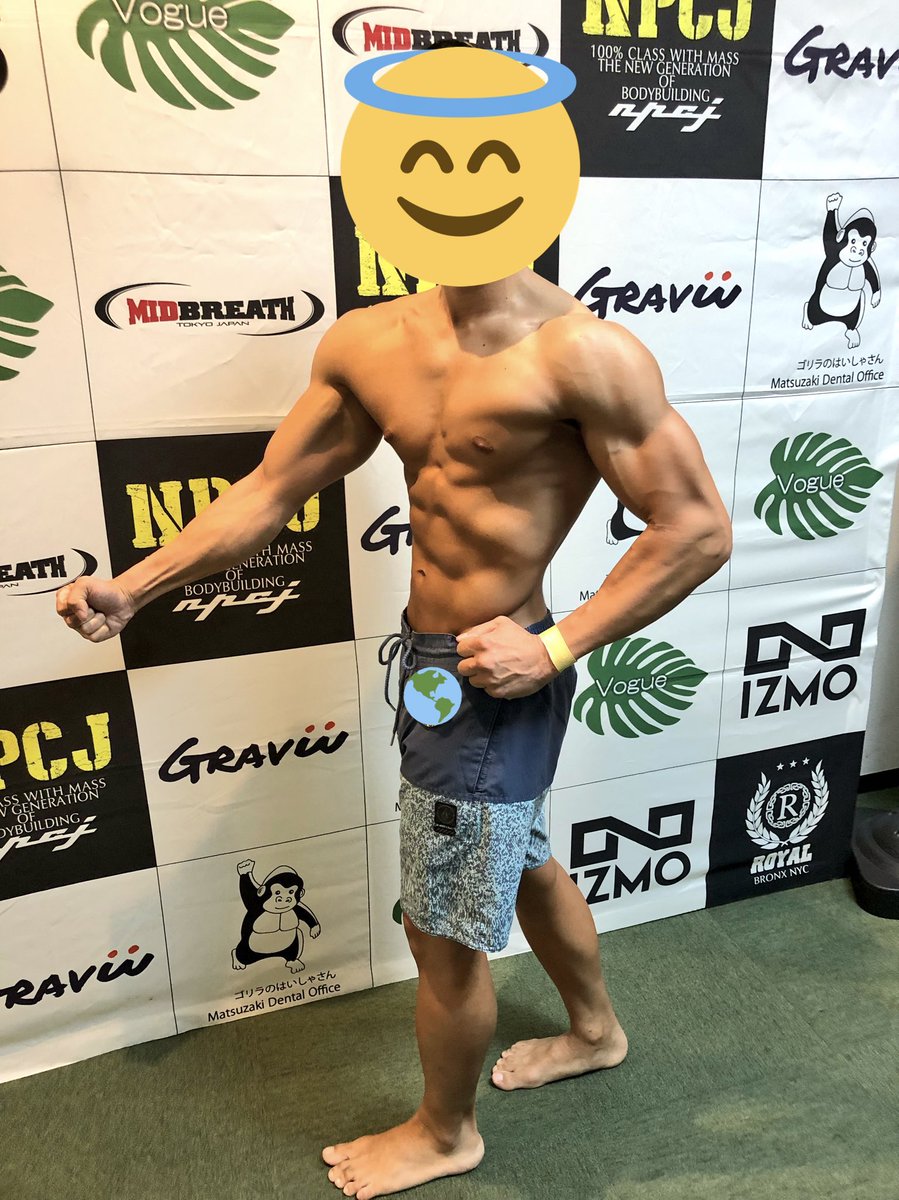 おさる ボディビルは笑顔も採点に入る 流行りの面白い掛け声は応援された本人を笑顔にさせるチームプレイ という話を聞き 大会に出たとき応援に来てくれた先輩に 僕が笑顔になるような掛け声ください ってお願いしたら 番 結婚不適合者 って