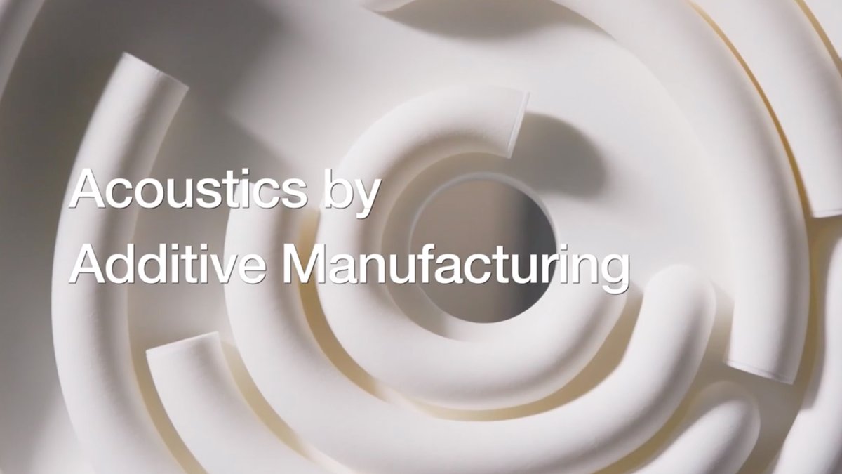 Akoestische controle over je omgeving, met op maat gemaakte geluiddempers. Dat is wat het prototype van het #ADAMproject doet. Onderzoekers <a href="/Arjan_vTimmeren/">Arjan van Timmeren</a>, Foteini Setaki, Martin Tenpierik en <a href="/MichelaTurrin/">Michela Turrin</a> vertellen over het project: bit.ly/ADAMacoustics