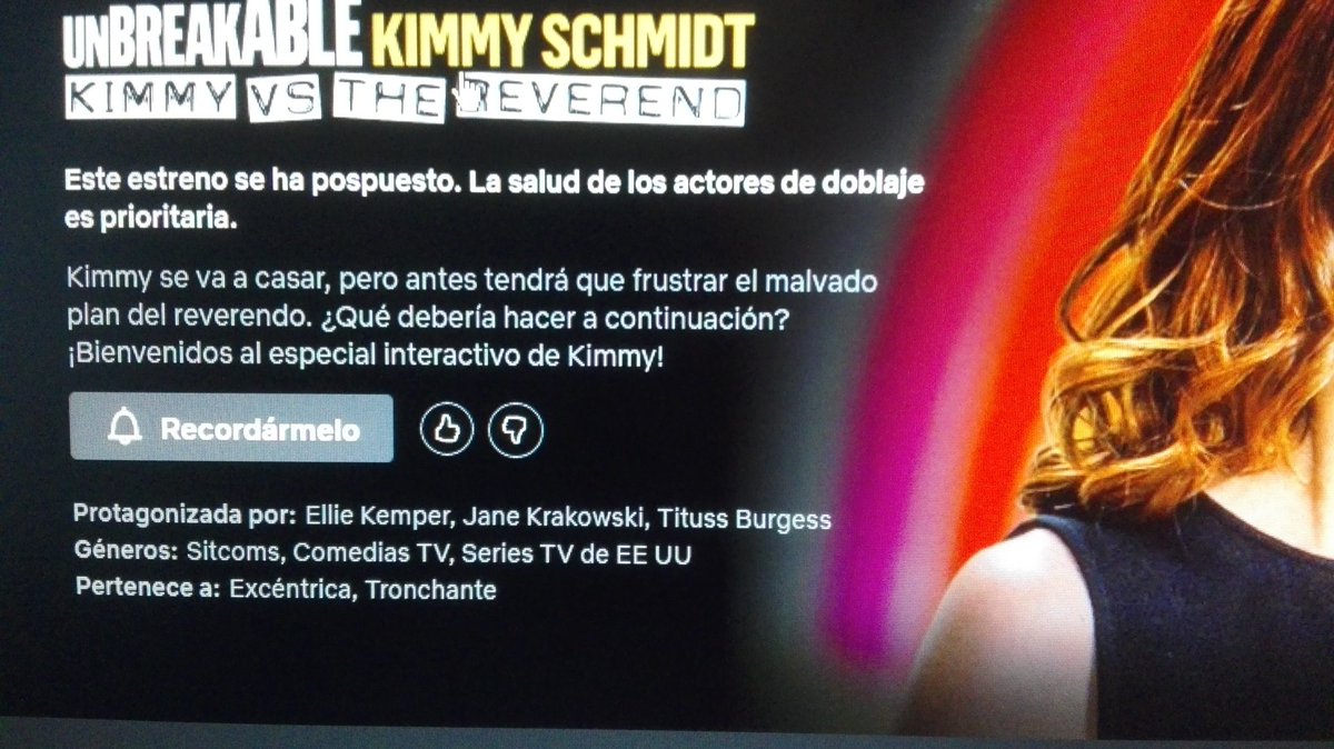 Jones_TheRapper's tweet photo. @NetflixES @netflix ¿Cómo es que no puedo ver esto? Yo veo todo V.O, no se puede posponer esto hasta el infinito cuando no lo voy a ver doblado. Me parece indignante pagar por esto. ¿Ahora todo se va a posponer porque no se puede doblar?¿Y los que vemos V.O? https://t.co/limQVMjfPf
