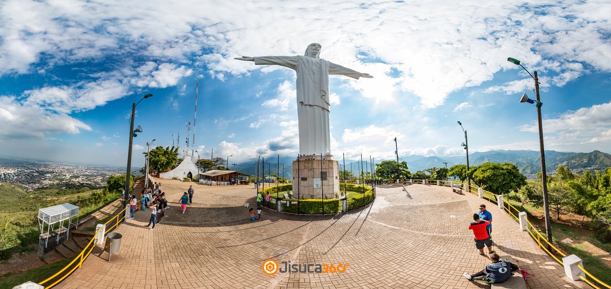 jisuca360's tweet photo. Monumento a Cristo rey - Cali : icono  de la capital del Valle del Cauca, con 26 metros de altura y ubicada en el cerro de los cristales. #fotografia360 #fotografiaesferica #fotografiapanoramica #cali #MarcaPersonal #jisuca360 https://t.co/pXwqxPc3No