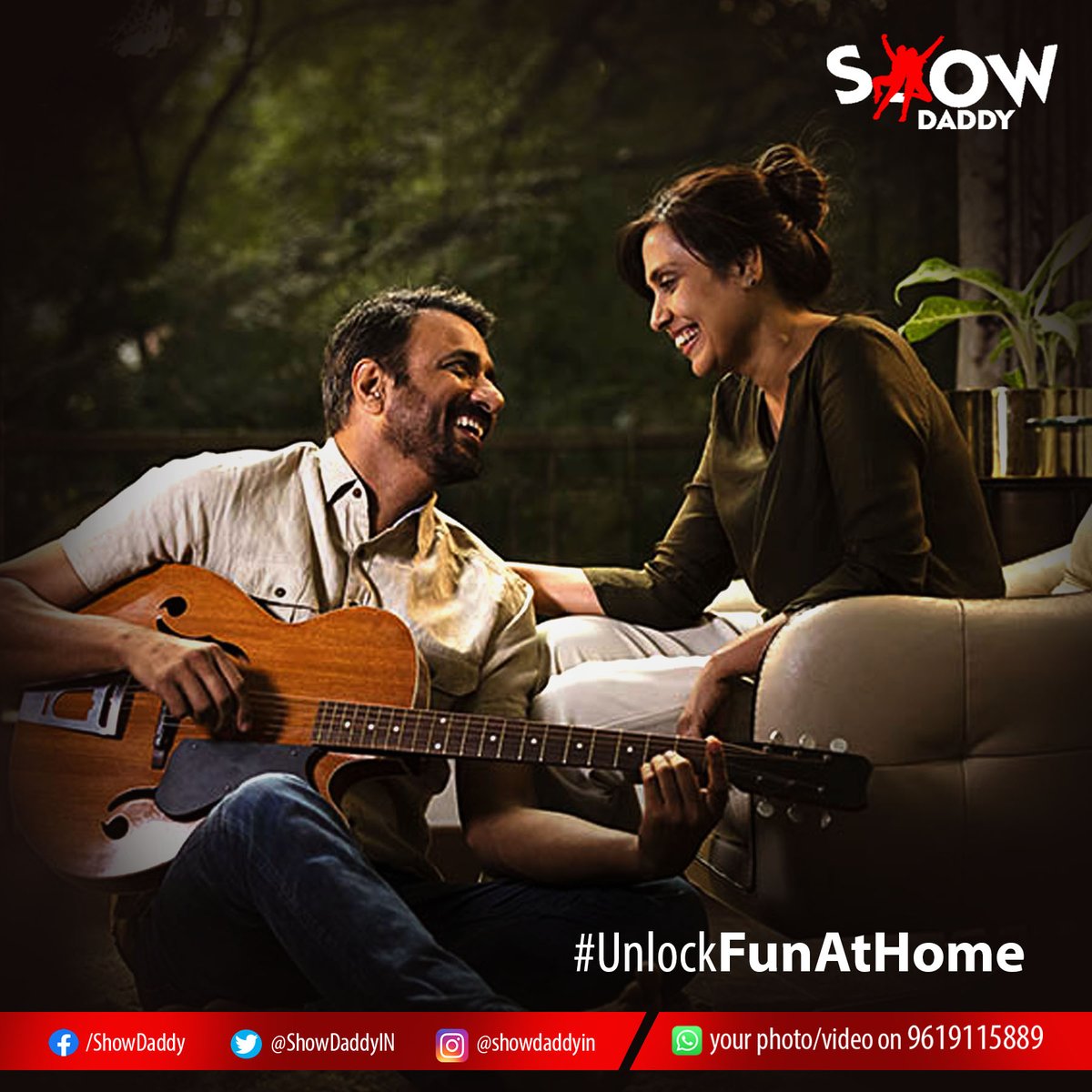 ShowDaddyIN's tweet photo. During this #CoronaPandemic it is important to stay at home, but at the same time having fun and to stay creative & mentally healthy. Share your images & videos on how are you keeping yourself happy with #UnlockFunAtHome to win exciting prizes.
#ContestAlert #IndiaFightsCorona https://t.co/cKtrk55nZB