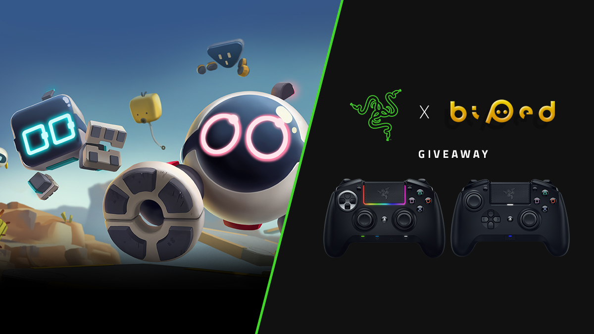 Razer's tweet photo. A world of adventure awaits in @BipedGame! Join the fun by entering our giveaway to score a Razer Raiju Ultimate, Razer Raiju Tournament Edition &amp; game codes! Here’s how:

🎮 Follow @Razer &amp; @BipedGame
🎮 Tag your co-op game partner
🎮 Share this post https://t.co/RoIlwAtEhZ