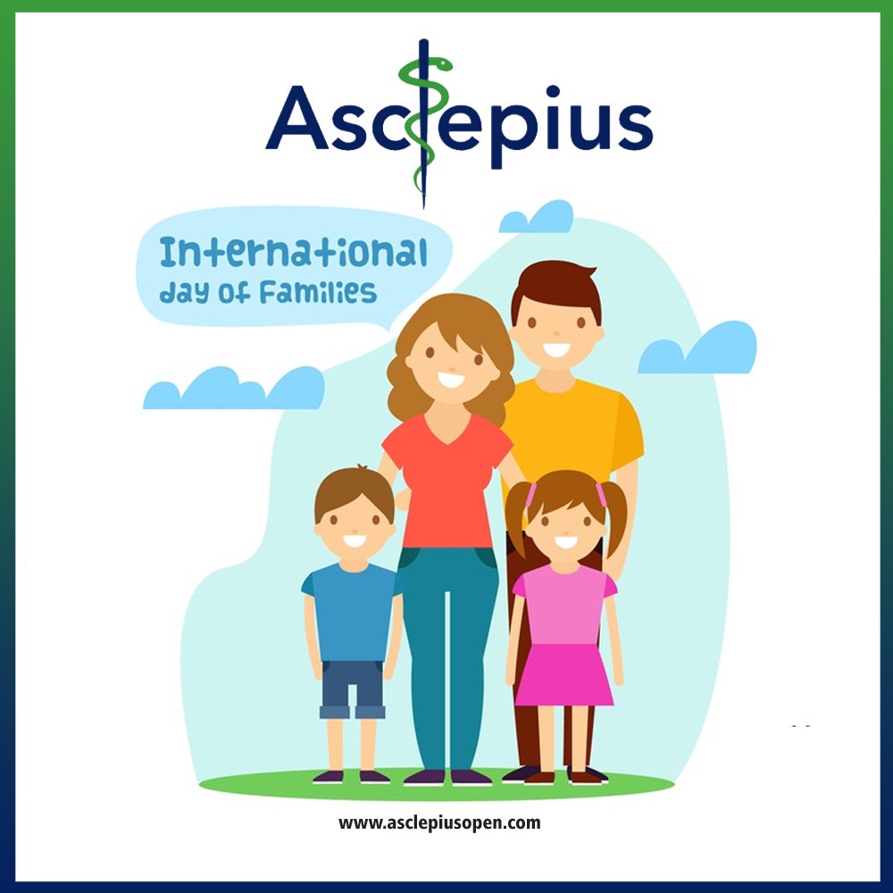 asclepiusopen's tweet photo. Happy International Day of Families - Asclepius open
Today we celebrate the importance of families, people, societies &amp; cultures around the world.
#FamilyDay https://t.co/EKoRT5n6YJ