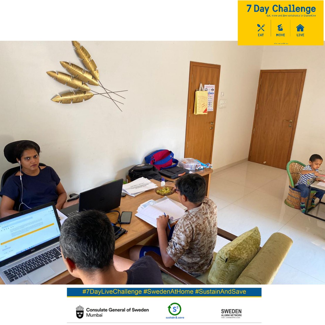 sustain_andsave's tweet photo. Have a Happy Family day💕!
@sustain_andsave
@SwedeninIndia @SwedeninMumbai @SweInstitute @swedenalumniind #WorldFamilyDay #FamilyTime #Playinggames #WatchingaMovieTogether #CookingWithFamily #DiningwithFamily #LockdownWithFamily  #ConnectWithFamily #StayHome #PetsAreFamily https://t.co/JRKDqNM3Yy