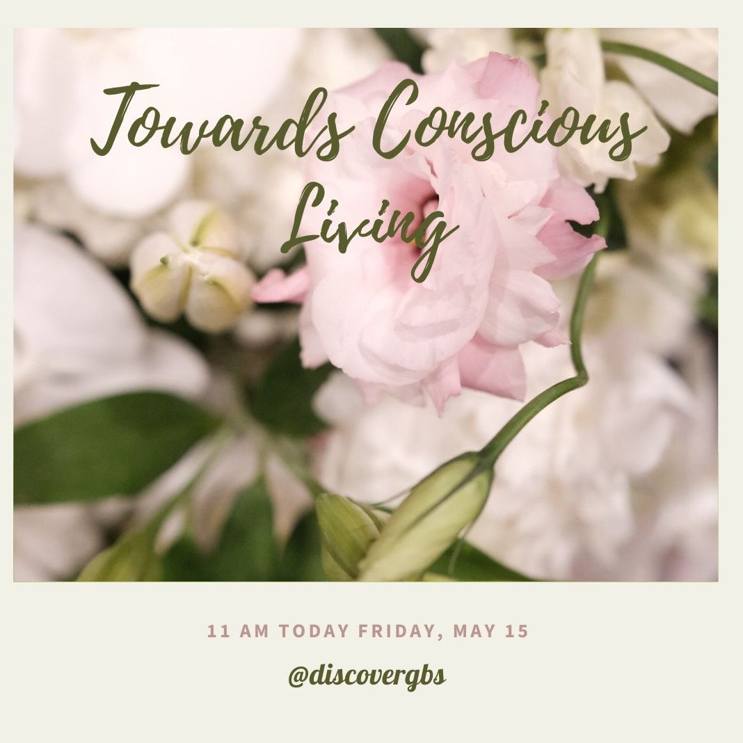 sundaekrish's tweet photo. Join us for an Instagram Live ‘Towards Conscious Living’ 
11 am today @discovergbs 

Let’s discover how to engage with life fully as we open our doors again.

#wellness #consciousliving #dynamicliving #mindfulness https://t.co/WmFh95XLky