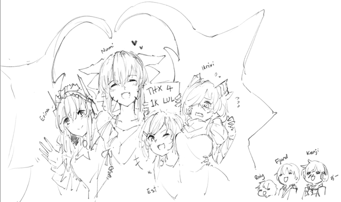 told you she'd be important later

anyway THANKS A LOT FOR 1K GUYS FDJLSAFDJHLK
idk why I decided to stick in all my OCs (who are relevant to me) in here instead of just rendering Nami but go aweh I happy 