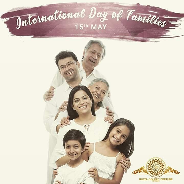 HotelGoldenFor1's tweet photo. The love of the family is the life's greatest blessing.👩‍👩‍👧👩‍👩‍👦‍👦
Hotel Golden Fortune wishes you a joyful International Day of Families.😁
#Hotel #Food #Friends #GetTogether #Stay #HotelGoldenFortune #Azamgarh #HotelGoldenFortuneAzamgarh https://t.co/AKlni8lAiL