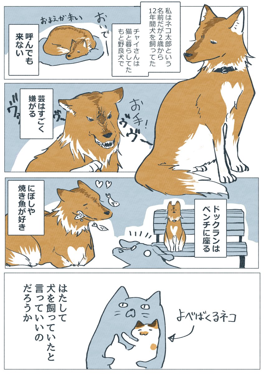 ネコ太郎 単行本5 6巻発売中 Sur Twitter 実家ではたぶん犬を飼っていた話