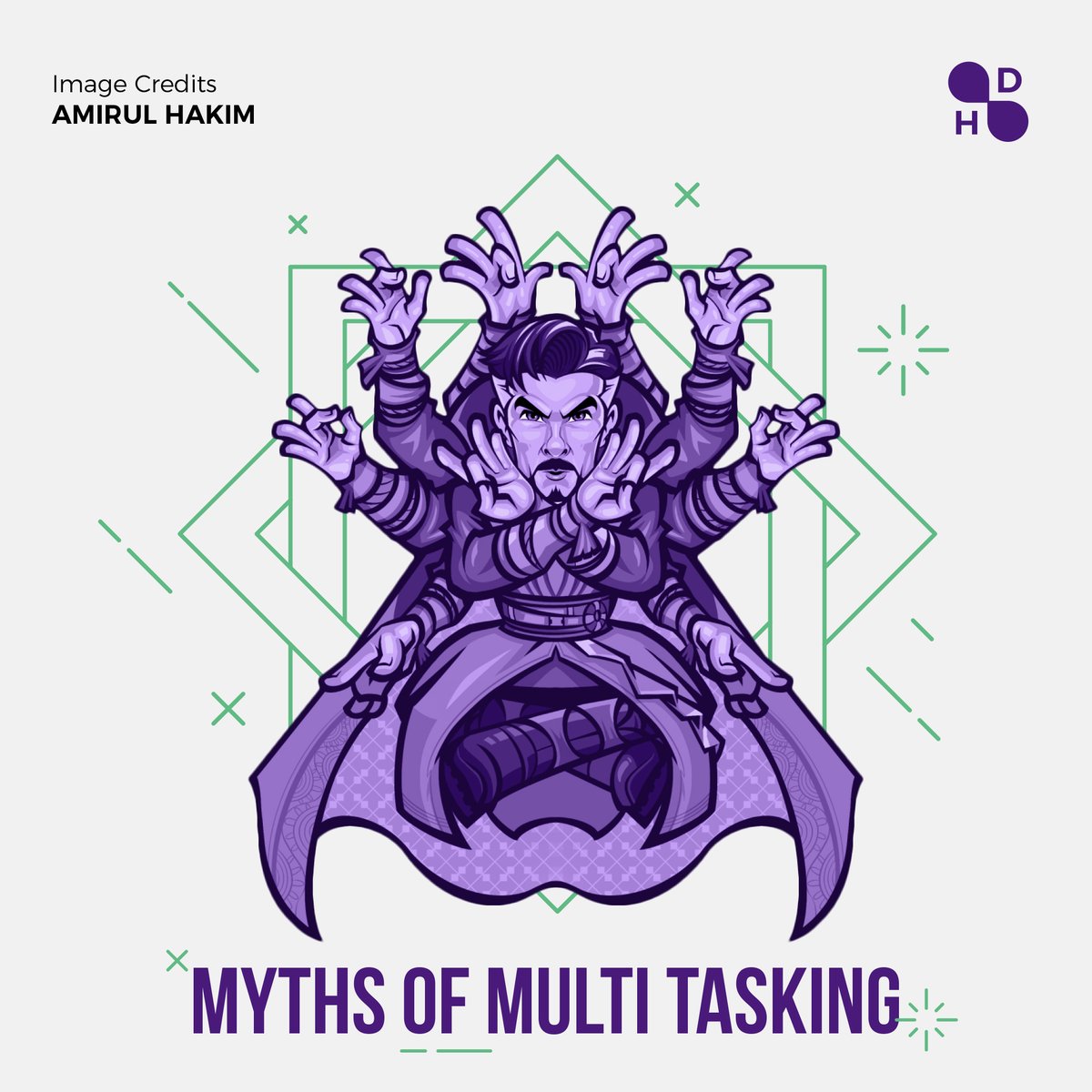 Decision_Human's tweet photo. The Myth of Multitasking.
.
#humandecisionorg #humanbehaviour #multitasking #psychology https://t.co/5ljFAYh0FT