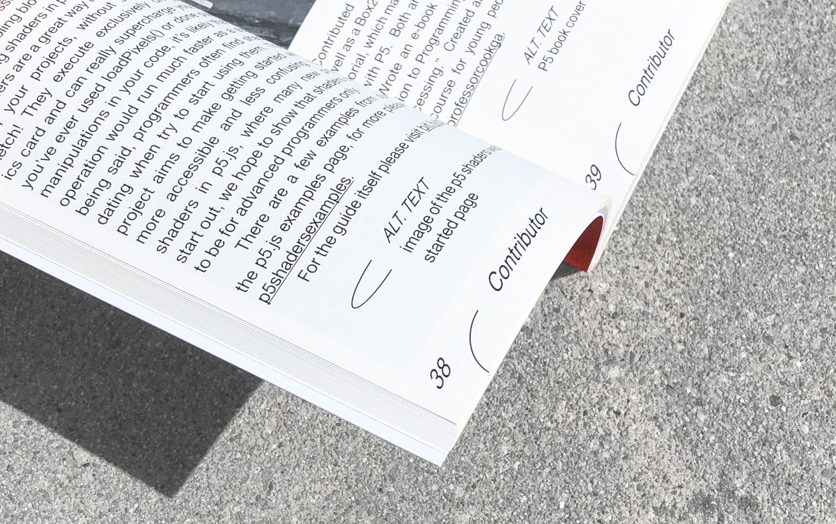 p5xjs's tweet image. The p5.js 1.0 Contributors Zine is here! The zine, designed by Stefanie Tam, commemorates the 1.0 release and the contributors that were a part of it. It is a limited print edition of 200. We will have copies available for purchase and a digital version very soon!