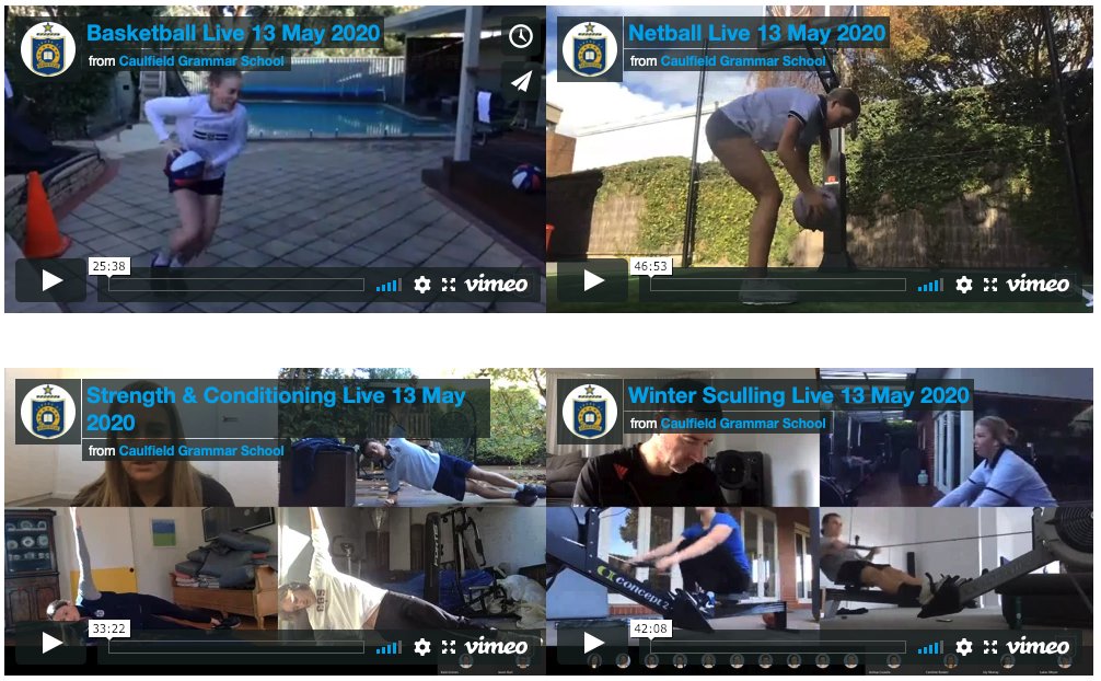 Caulfield Grammar School tweet media