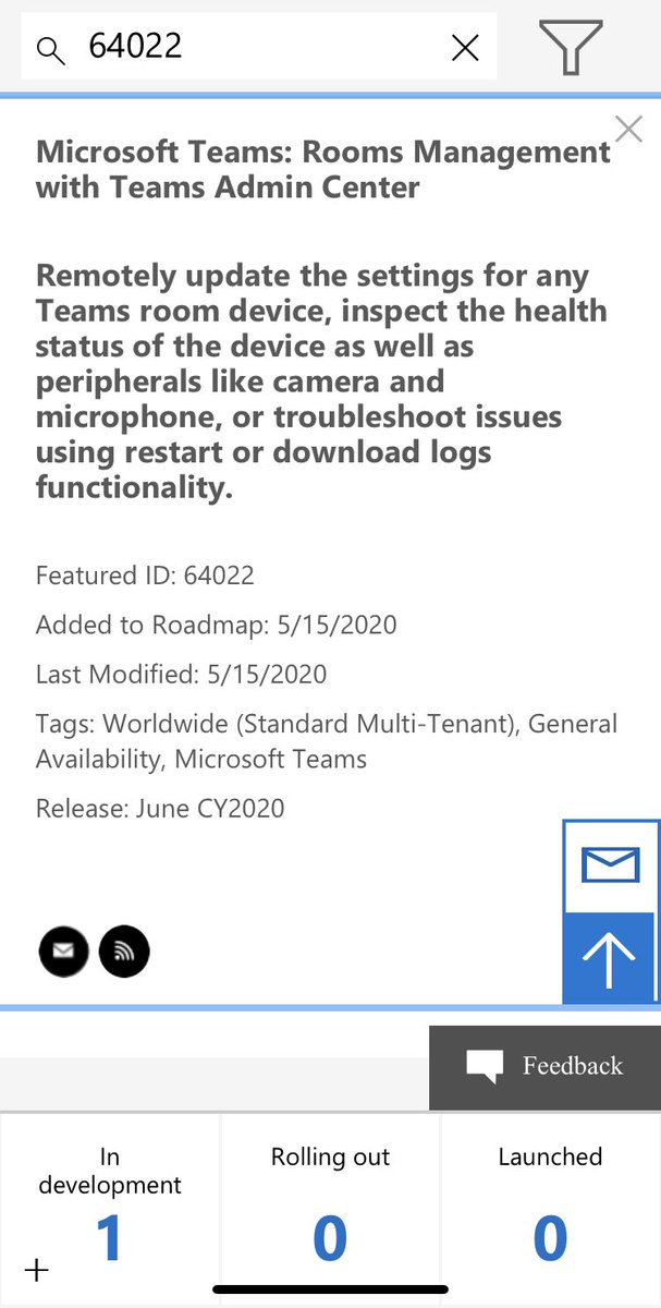 randychapman's tweet photo. Roadmap Watch: you’ll be able to manage #MicrosoftTeams Rooms in the Teams Admin Center from next month https://t.co/Tbw3eMw4o6