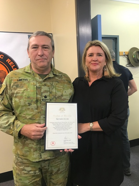 #OurPeople are our greatest asset. MAJ Stephen Loftus got a call from the Contingent Workforce Management team that translated his civilian skills into immediate FT employment. A win for Stephen and a win for Army. Workforce 2028 in action. #ArmyInMotion
news.defence.gov.au/people/life-ch…