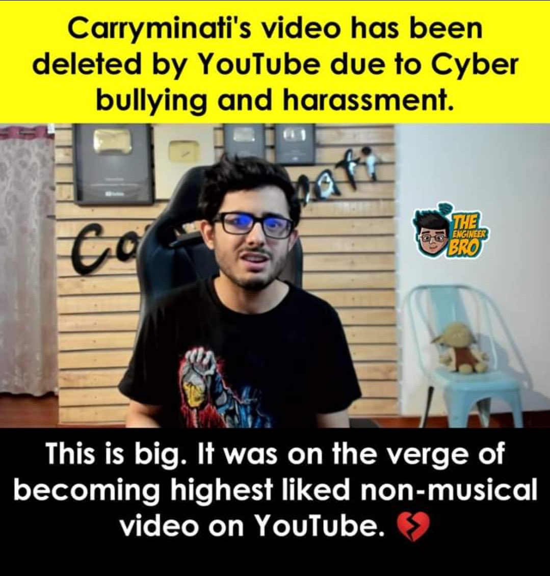 imNishant_'s tweet photo. This was the worst thing that could've happened. Tweet everyone with #justiceforcarry and bring back the video ASAP! https://t.co/77SknsuXaY https://t.co/0kCvOI8fzS