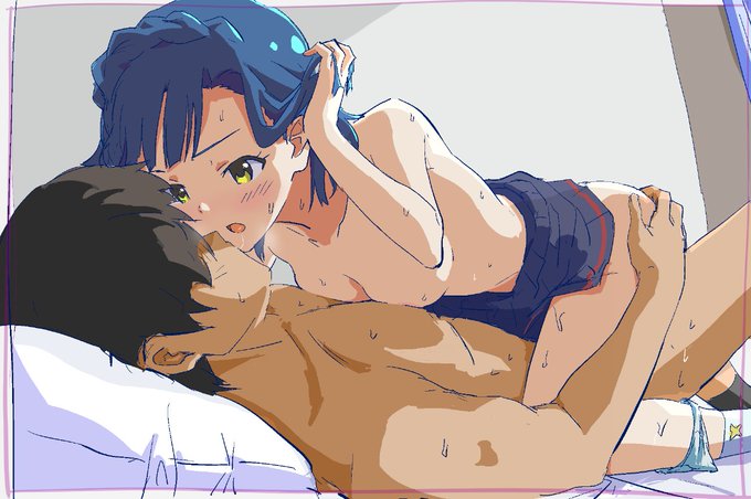 騎乗位でおっぱい押し付けながら唇も奪いたいyrk 