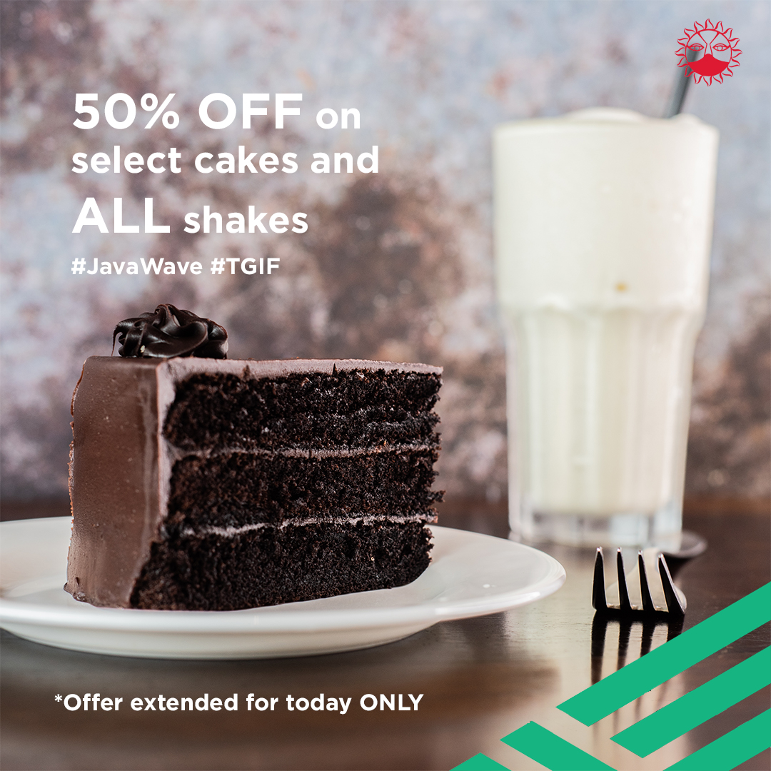 javahouseafrica's tweet image. The #JavaWave🌊 has been so popular with all of you, we decided to extend it for today only and make your Friday more special. Available on Uber Eats, Glovo, Jumia Food and pick up from branches. ❤️🍰
#BringJavaHome #TGIF