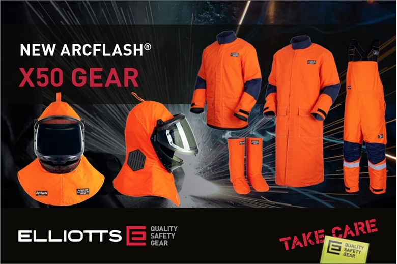 ElliottsSafety's tweet photo. Elliotts is excited to officially announce its next generation in Arc Flash PPE - The ArcSafe X50 Range. 

Check out the full release: https://t.co/b71QNWmzAW https://t.co/lEvwDHUkci