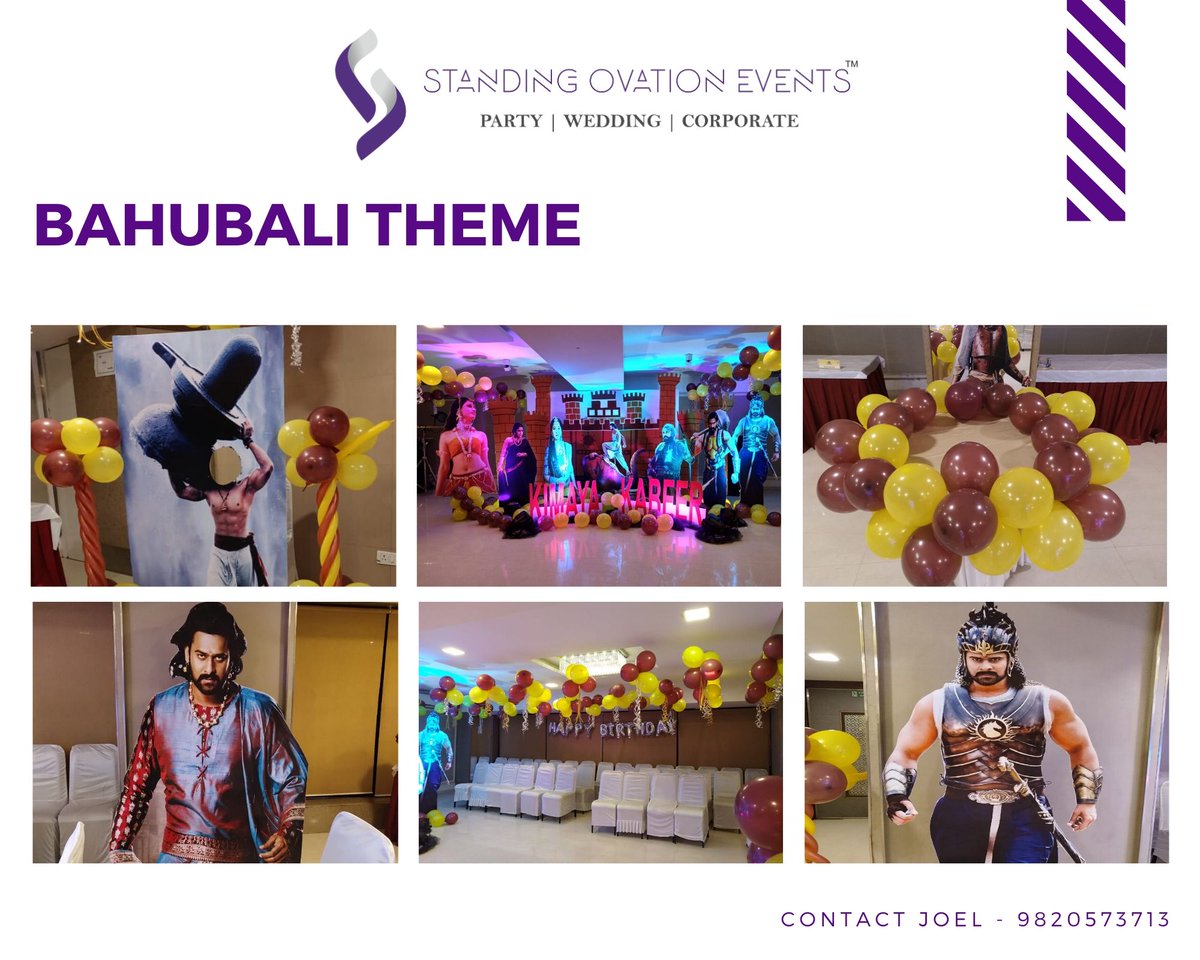 SOeventsmumbai's tweet photo. Bahubali Theme Decor
#standingovationevents #soeventsmumbai #standingovationweddingandevents #themeparty #themeevents #themepartyevents #themedecoration #bahubali #bahubalithemedecor #bahubalithemeparty https://t.co/OvPd99biND