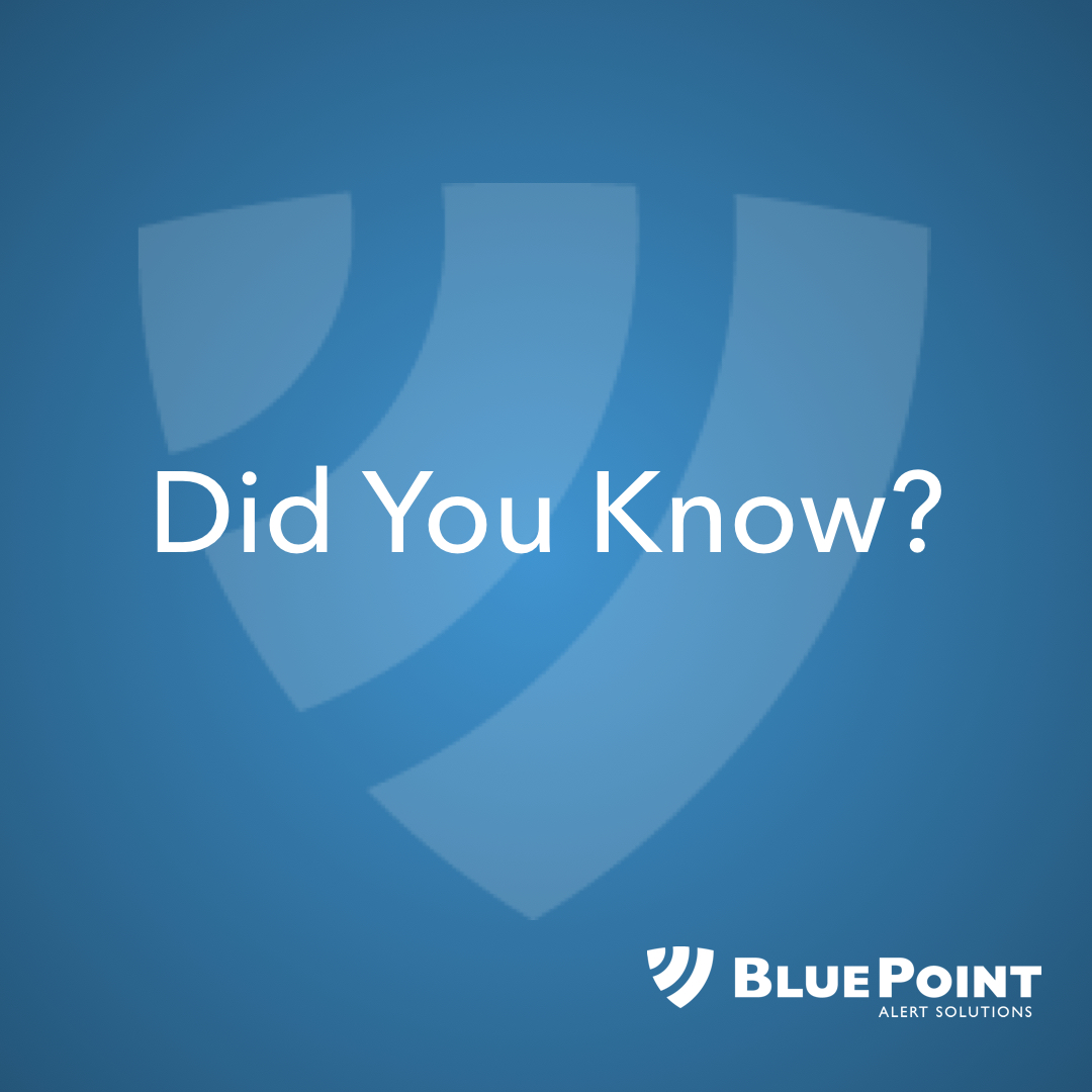 BluePoint_Alert's tweet photo. Did you know? According to @CNN, there were 45 mass shootings in the first 46 weeks of 2019 alone. BluePoint looks to decrease those numbers with a new approach to emergency preparedness. Learn more at https://t.co/Gaolaq2OdJ https://t.co/PaivRq6w6y