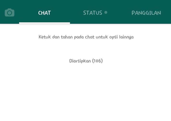 Mauversmallow's tweet photo. Golongan orang kalo ada yang chat langsung diarsipkan 

#WhatsApp https://t.co/tcJQxDWx6L