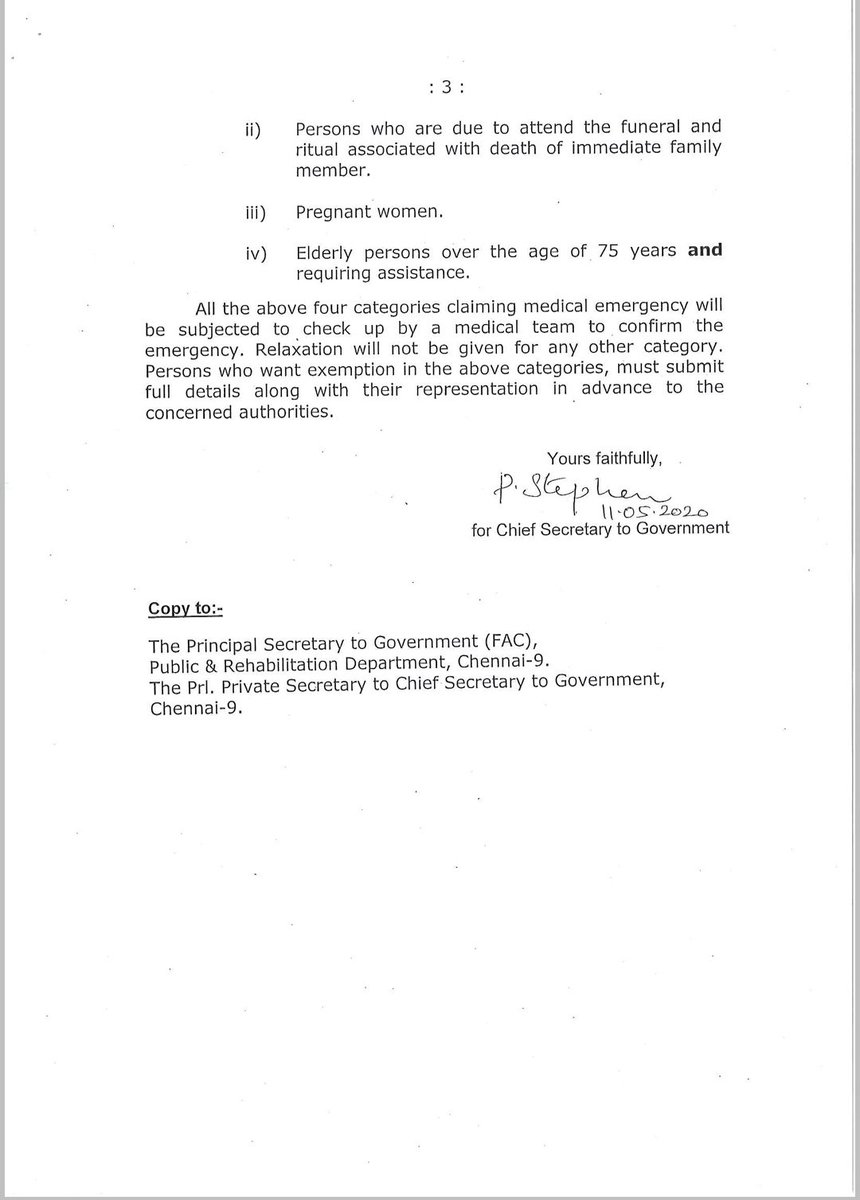GMSRailway's tweet photo. This is the protocol of Tamilnadu govt for quarantine purposes. Passengers booked for journey today from Delhi to Chennai may pl take note. @RailwayNorthern @drmdelhi @RailMinIndia https://t.co/yiZ8jOyXGR