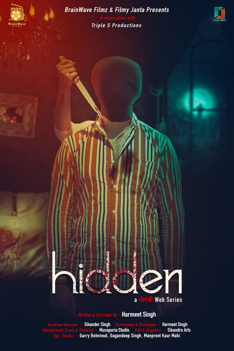 filmyjanta's tweet photo. Proudly presents the first look poster of our upcoming Web Series #Hidden. Audition Call details will be shared soon. Keep watching this space. 

Hidden is a Punjabi Web Series presented by 
@BrainWaveFilmz
 and 
@filmyjanta
 in association with 
@triplesproduc https://t.co/hBxjBoJaWN