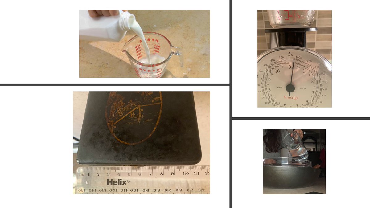 BSMuscatScience's tweet photo. Our brilliant #Y10 students have been doing their Physics Density #CorePractical at home. Who needs a displacement can when you have several bowls and saucepans. They have done so well!!! #lockdowncorepracticals @BSMuscat @PrincipalMuscat https://t.co/nMAShDd1Kn