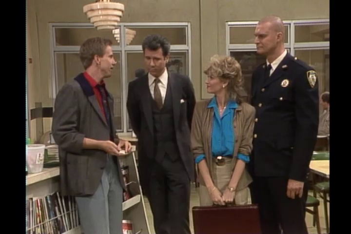 KenPlume's tweet photo. I had forgotten that @markie_post appeared for an episode in the beginning of #NightCourt season 2 before joining the cast in season 3... This unexpected binge re-watch is proving to be quite enjoyable... https://t.co/bCxK4YTOR7