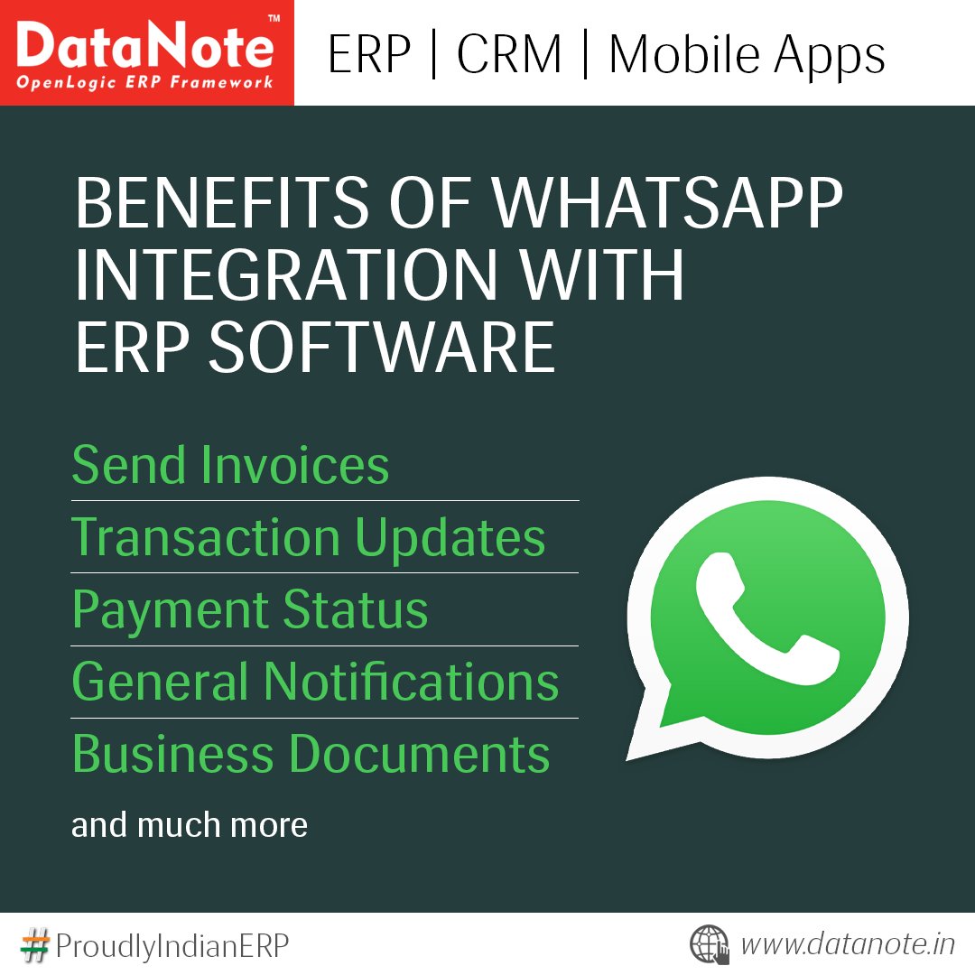 datanoteerp's tweet photo. Check or share your reports on-the-go with your senior management, customers and vendors only DataNote ERP solutions. Book a Demo today: https://t.co/9LIYWedgWK
#DataNote #OpenLogicERP #DataNoteERP #WhatsAppERP #ERP #CloudERP #SaaSERP #ManufacturingSoftware #AccountingSoftware https://t.co/hKNfLnaXgk