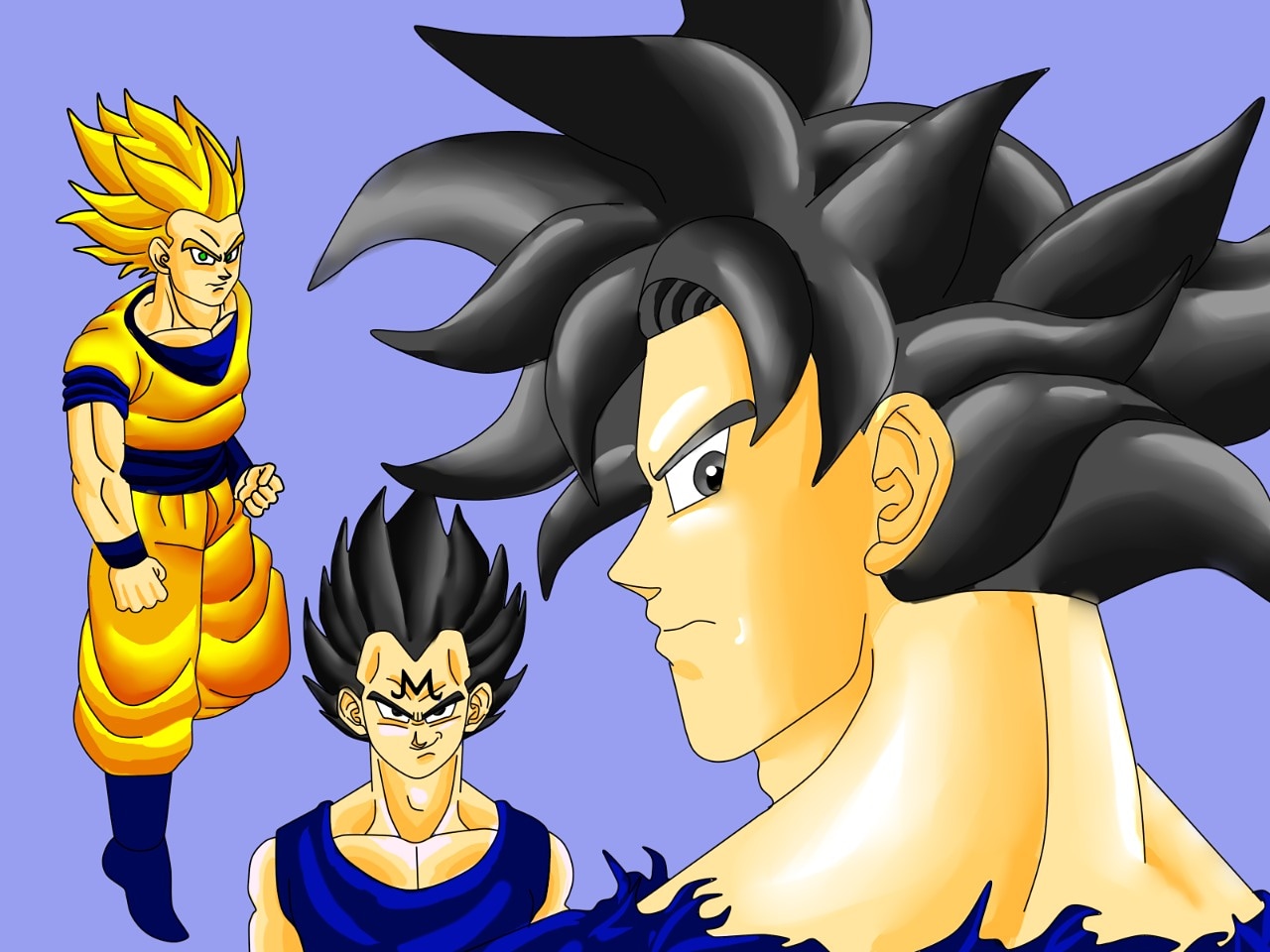 Como Desenhar Goku nível Instinto Superior #DragonBallZ