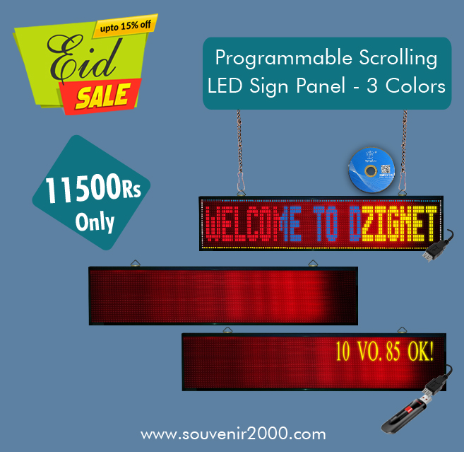dzignet's tweet image. Programmable Scrolling LED Sign Panel - 3 Colors

11500Rs only

#ledpanel #scrollingled #powerled #temperature #ledboard #monochromeled #rollingtext #leddispalay #compaign #marketing  #dzignet #souvenir2000

Ph #: 051-2871114-5
dzignet.com, souvenir2000.com