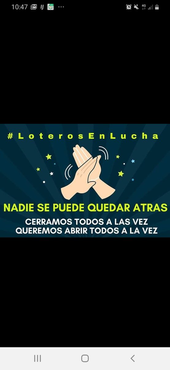 Raul51962603's tweet photo. #loterosenlucha no puede ser que no nos tengan en cuenta,hay que hacer fuerza,juntos somos más. https://t.co/t4IgvHAtdx