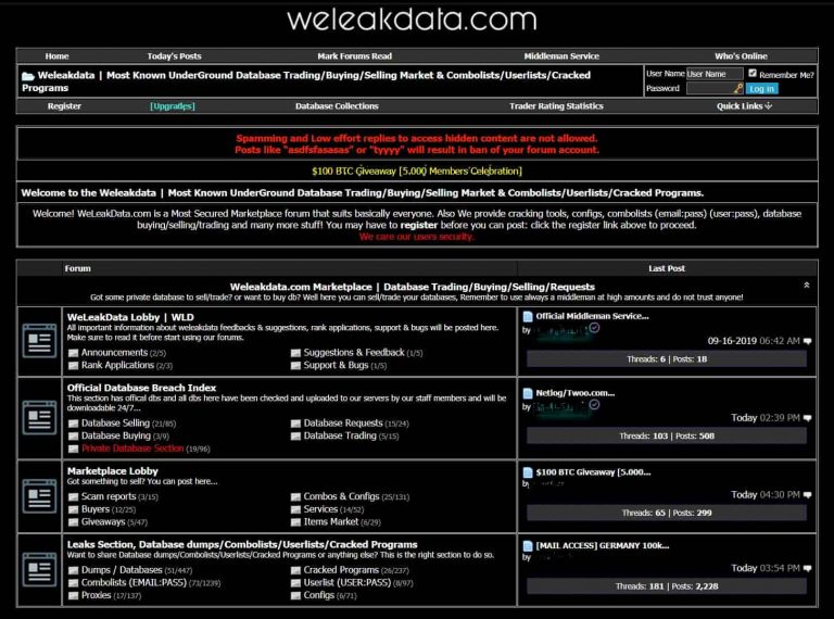 Tor Markets Links