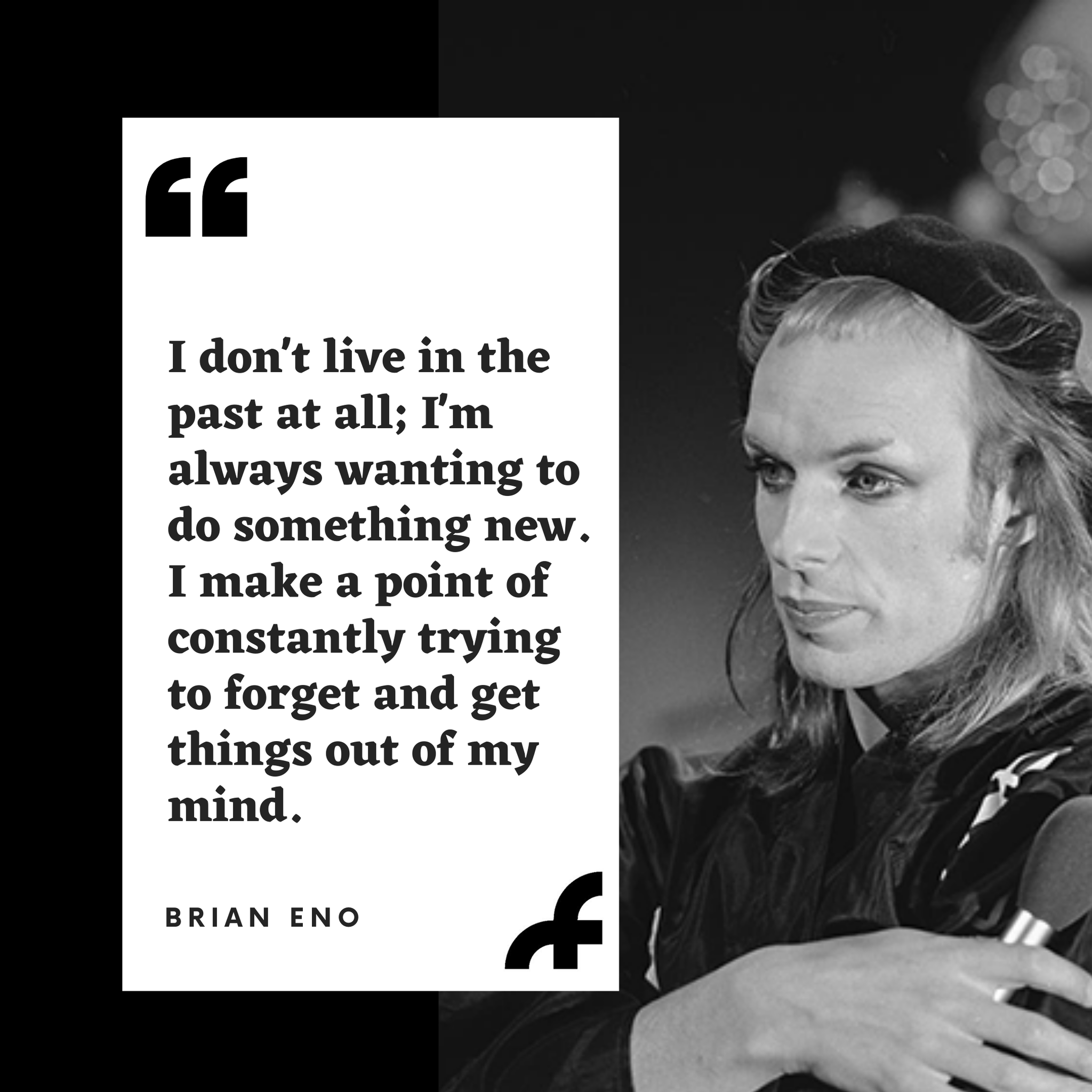 Happy Birthday to the pioneering electronic music icon, Brian Eno 
