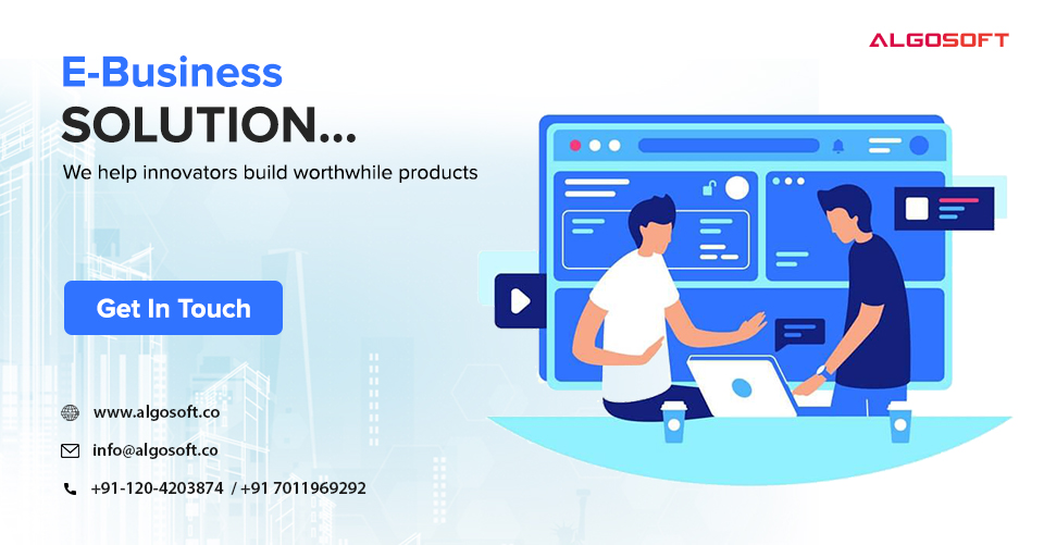 #Algosoftappstechnologies offer the best E-business solution that takes your business to the new heights of success.

✔️Up To 30% COVID-19 Discount

👉bit.ly/2Wy5Ehl
#businessdevelopment #Ecommercecompany #android #business #ios #apps #workfromhome #sales #FridayThoughts