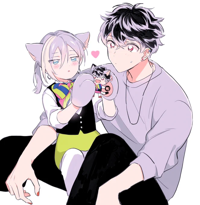 お題箱リクエスト MIMIのネコユキとモモちゃん 